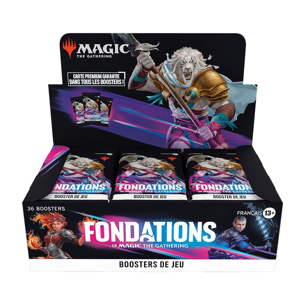 Magic the Gathering Fondations Play-Booster Display (36) französisch