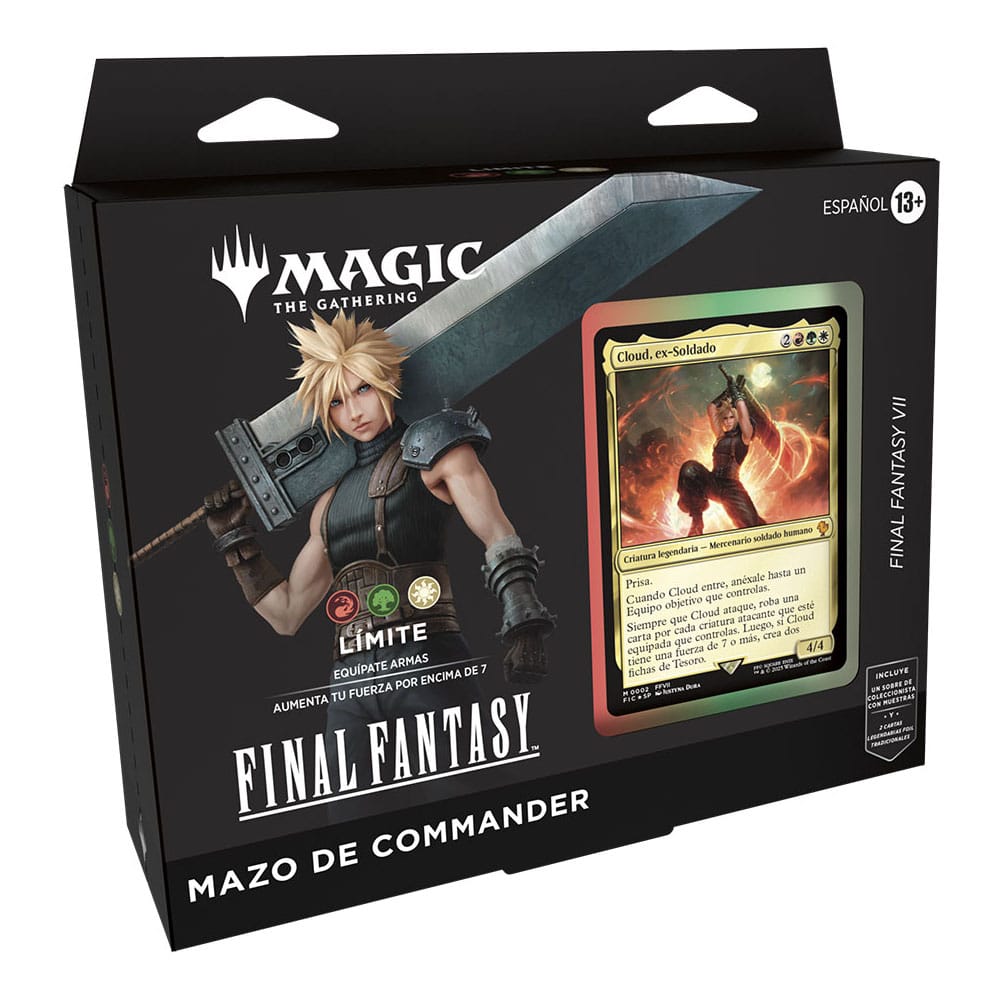 Magic the Gathering Final Fantasy Commander-Decks Display (4) spanisch