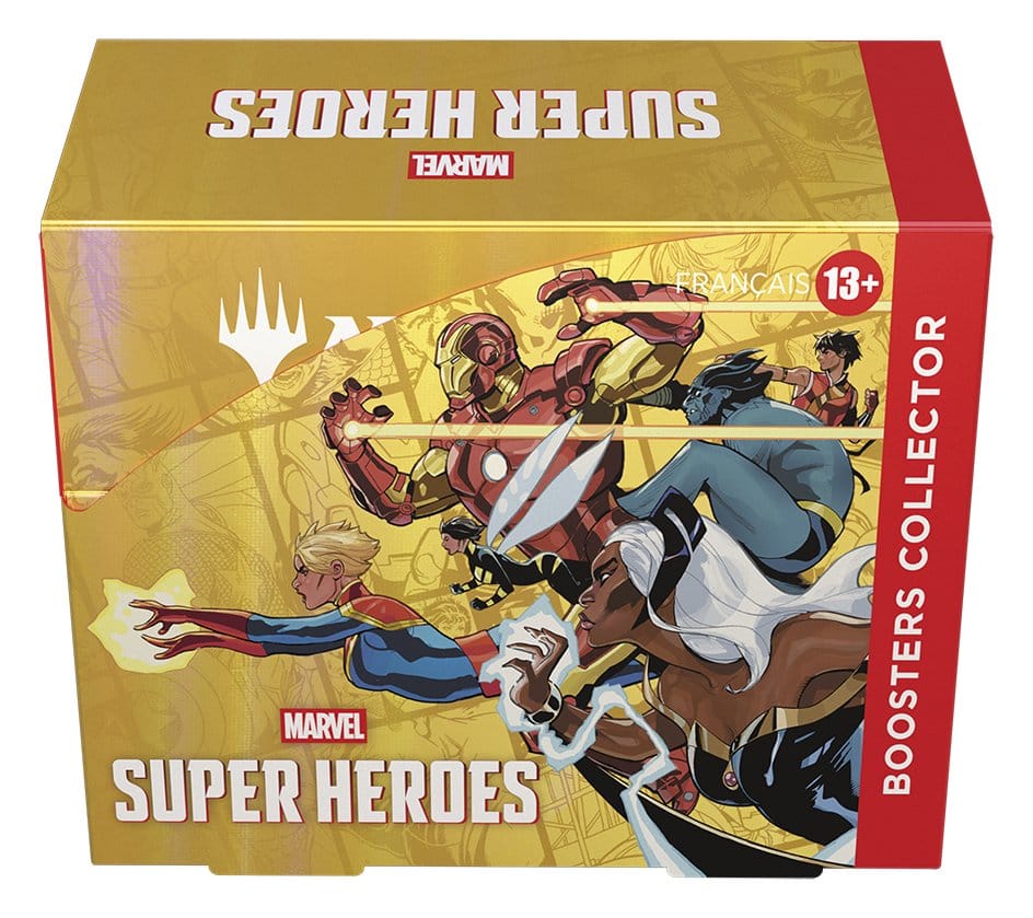 Magic the Gathering Marvel Super Heroes Sammler Booster Display (12) französisch