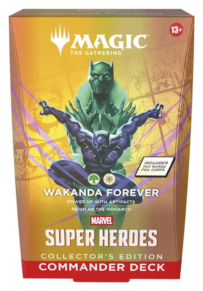 Magic the Gathering Marvel Super Heroes Collector's Edition Commander Decks Umkarton (4) englisch