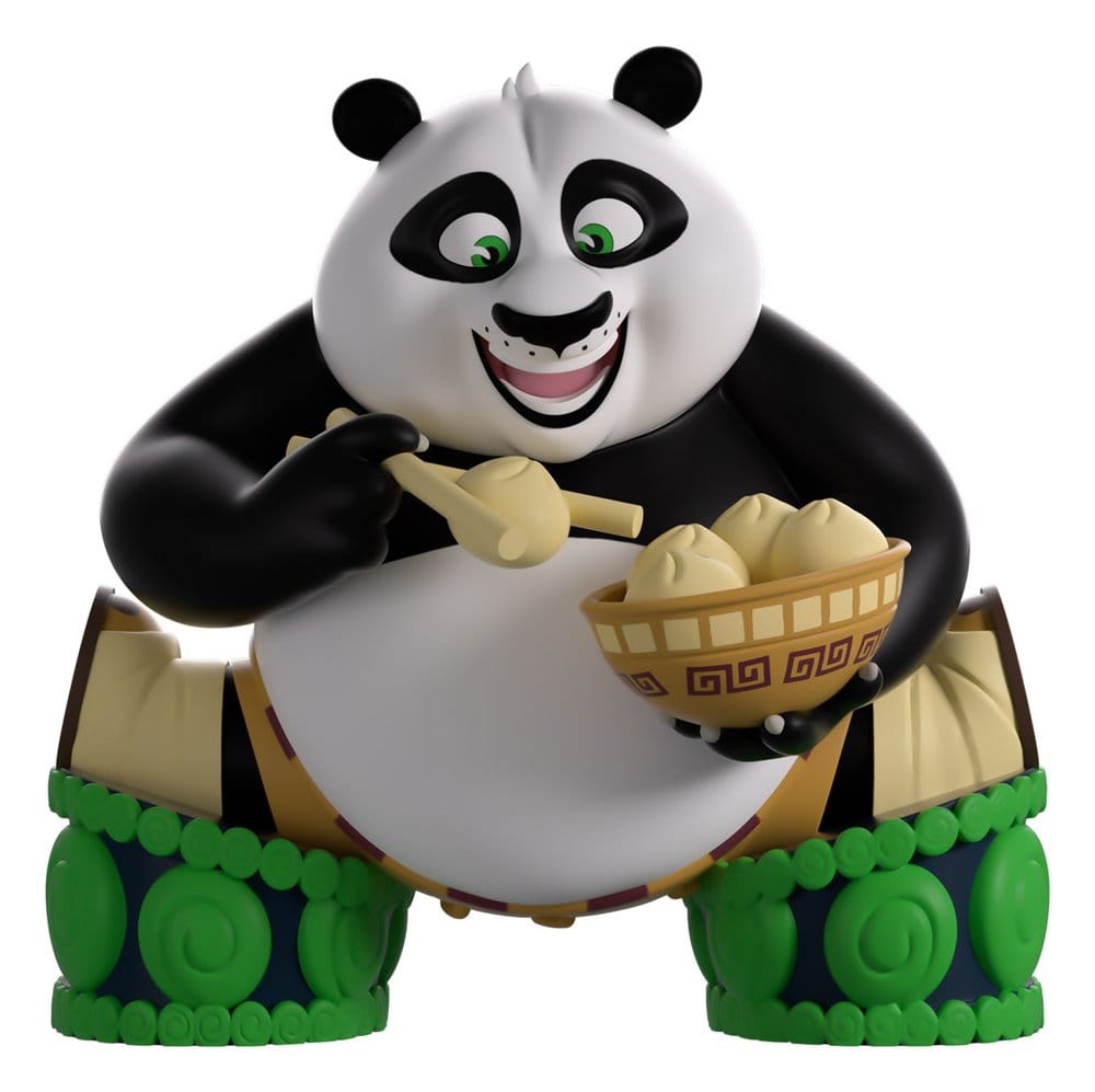 Kung Fu Panda Vinyl Figur Po (Dumpling) 10 cm