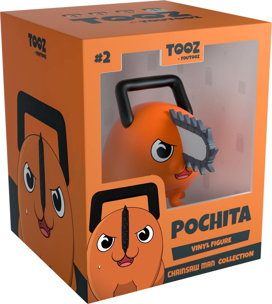 Chainsaw Man Vinyl Figur Pochita Angry 6 cm