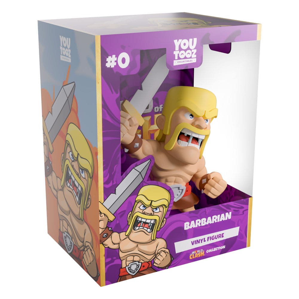 Clash of Clans Vinyl Figur Barbarian 12 cm