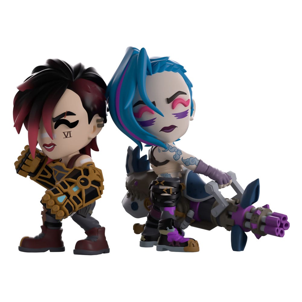 Arcane Vinyl Figuren 2er-Pack Vi & Jinx 11 cm