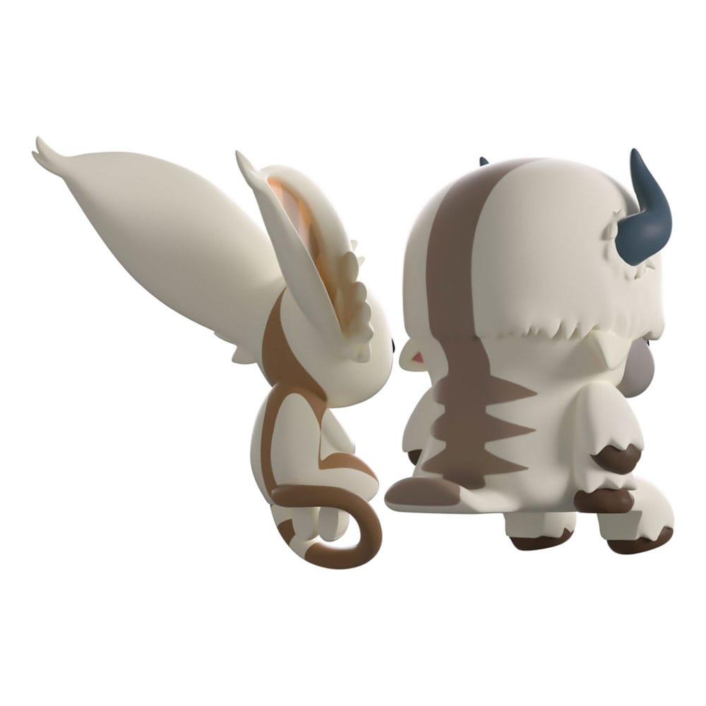 Avatar: The Last Airbender Vinyl Figuren Appa and Momo Monitor Buddiez 5 cm