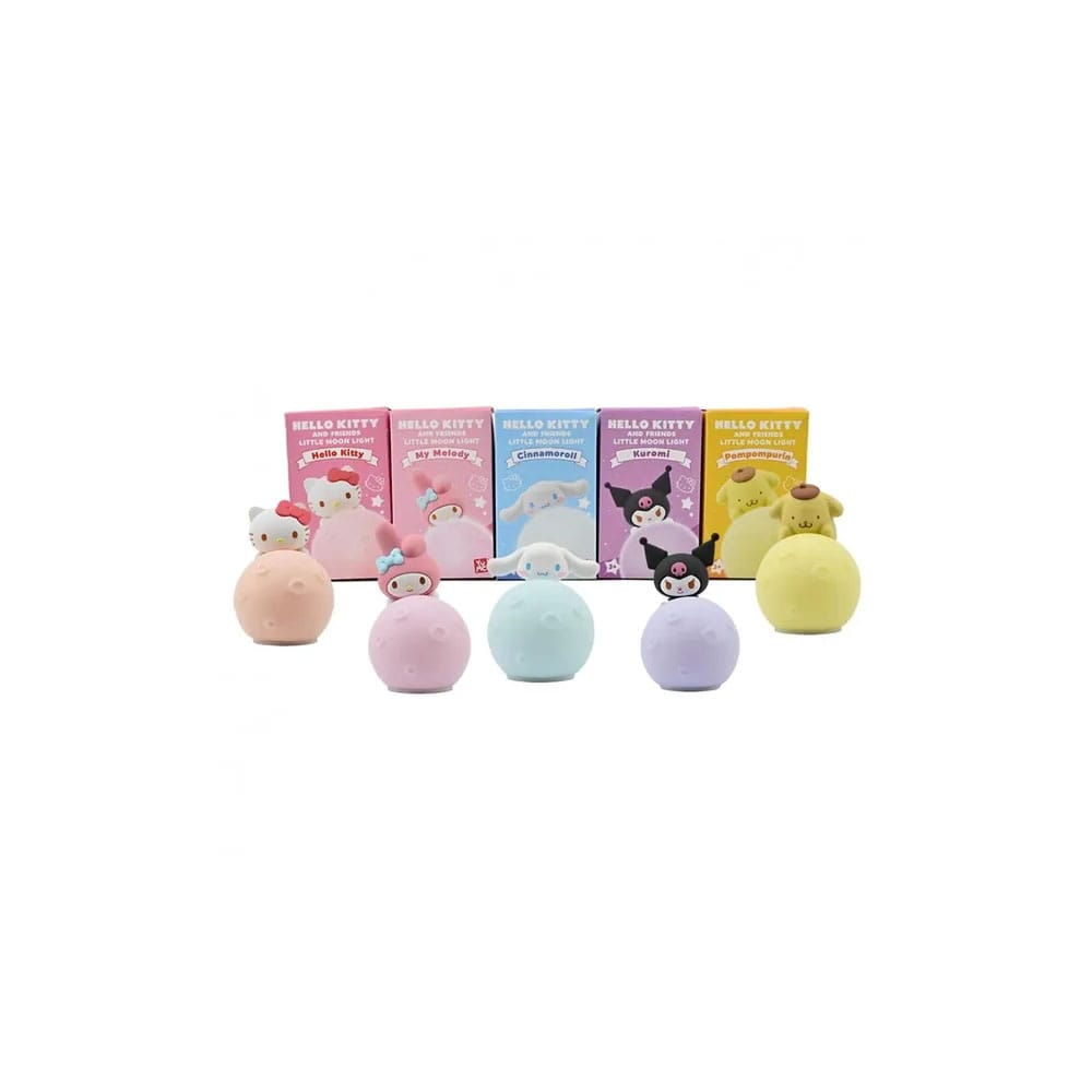 Sanrio Little Moon Light Series Minifiguren Hello Kitty and Friends 8 cm Display (12)