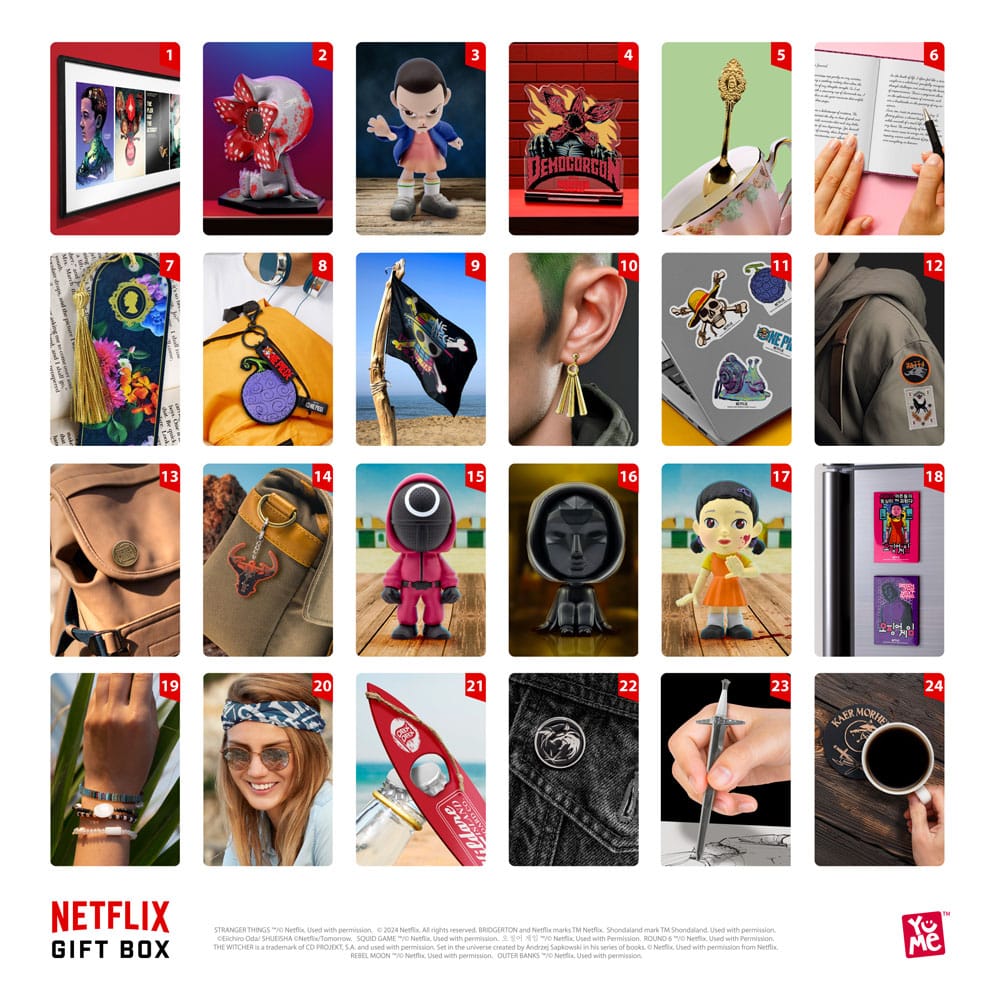 Netflix Geschenkbox Countdown