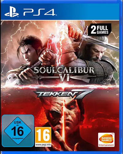 Tekken 7 + Soulcalibur 6 PS-4 multilingual