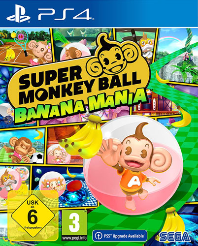 Super Monkey Ball PS-4 Banana Mania Launch Edition