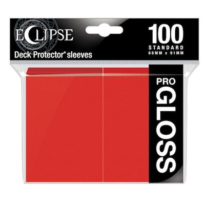 UP - Standard Sleeves - Gloss Eclipse - Apple Red (100 Sleeves)