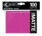 UP - Eclipse Matte Standard Sleeves: Hot Pink (100 Sleeves)