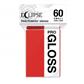 UP - Small Sleeves - Gloss Eclipse - Apple Red (60 Sleeves)