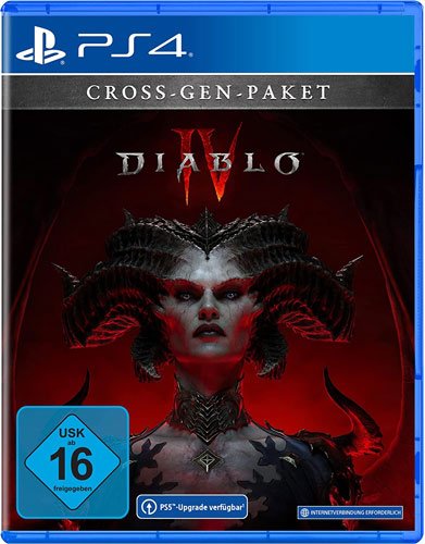 Diablo 4 PS-4 incl. einmaligem PS-5 Upgrade (Voucher) - Celestial GameShop - 5030917298233