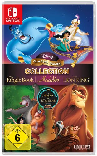 Disney Classic Collection #2 SWITCH NEU Aladdin, Lion King, Jungle Book - Celestial GameShop - 5056635601988