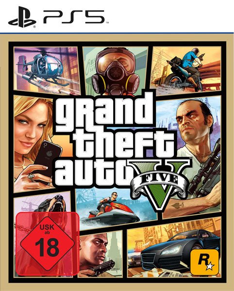 GTA 5 PS-5 - Celestial GameShop - 5026555431866