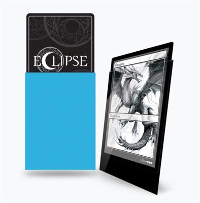 UP - Standard Sleeves - Gloss Eclipse - Sky Blue (100 Sleeves) - Celestial GameShop - 15603
