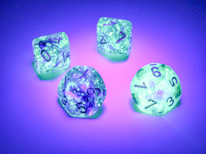 Chessex - Nebula Oceanic/gold Luminary Set of Ten d10s