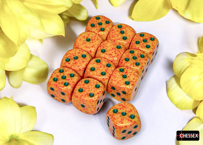 Chessex: Speckled Lotus 16mm d6 Dice Block (12 dice)