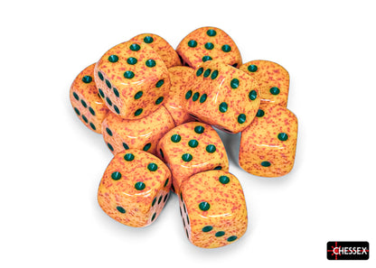 Chessex: Speckled Lotus 16mm d6 Dice Block (12 dice)