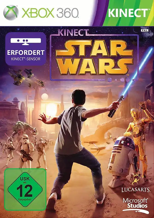 Kinect Star Wars + Kinect Spieledemos [Kinect erforderlich] - XBOX 360 - Gebraucht