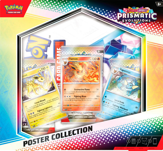 Pokémon (PKM) - Karmesin und Purpur 8.5 - Prismatische Entwicklungen / Prismatic Evolutions - Poster Kollektion - DE