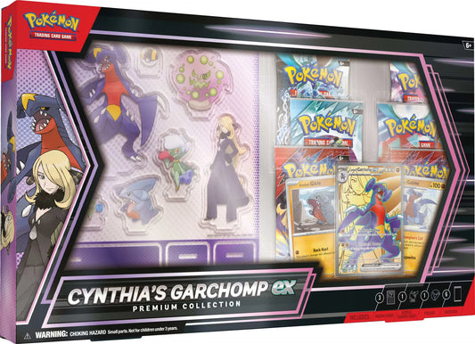Pokémon (PKM) - Ewige Rivalen - Cynthias Knakrack-ex Premium Kollektion / Box - DE