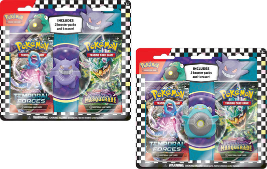 Pokémon (PKM) - Back To School - Eraser Blister / Radiergummi-Blister - 2024 - DE