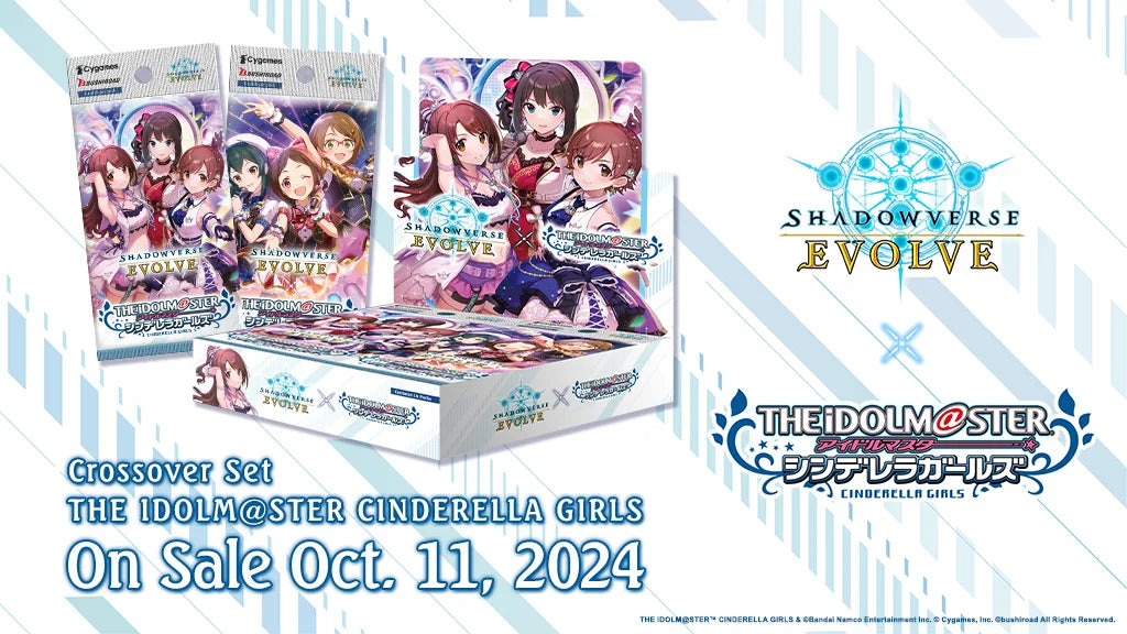 Shadowverse: Evolve - The Idolm@ster Cinderella Girls [Crossover Set] - Booster Display (16 Booster Packs) - EN