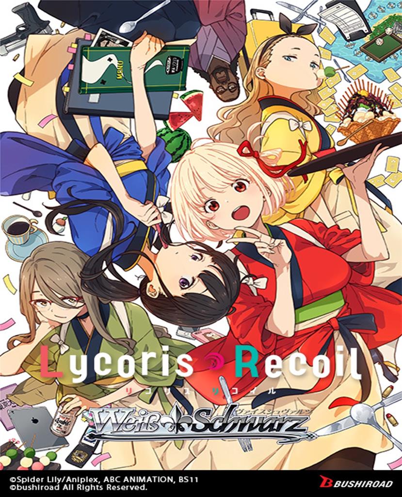 Weiß Schwarz - Lycoris Recoil Trial Deck Display (6 Decks) - EN