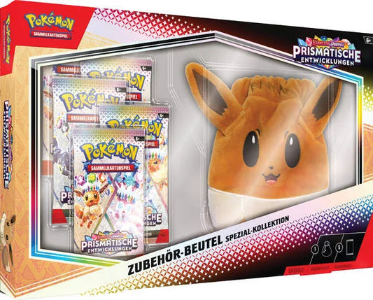 Pokémon (PKM) - Karmesin und Purpur 8.5 - Prismatische Entwicklungen / Prismatic Evolutions - Zubehör-Beutel Spezial-Kollektion / Accessory Pouch Special Collection - DE