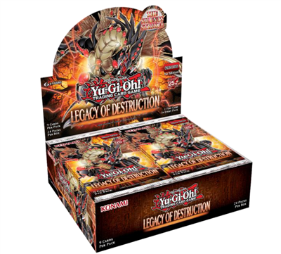 Yu-Gi-OH! (YGO) - Legacy Of Destruction Booster Display (24 Packs) - DE