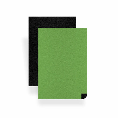 Baba Sleeves - Matte Dual Grün / Toxic Green Hüllen Standard Size (100 Sleeves)