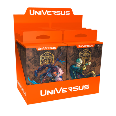 UniVersus CCG: Critical Role - Heroes Of Exandria Starter Deck Display (8 Decks) - EN