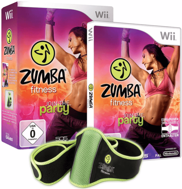 Zumba Fitness: Join the Party [inkl. Hüftgürtel] Bundleversion - Nintendo Wii - Gebraucht