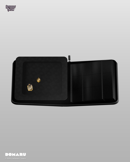 Gatherers' Tavern - DOMARU 12-Pocket DECO PIN BINDER: Sacred Beasts: Dark Warrior