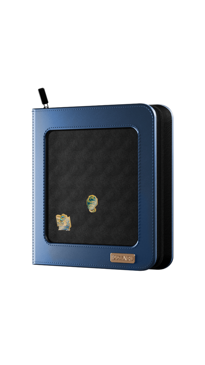 Gatherers' Tavern - DOMARU 12-Pocket DECO PIN BINDER: Sacred Beasts: Azure Sovereign