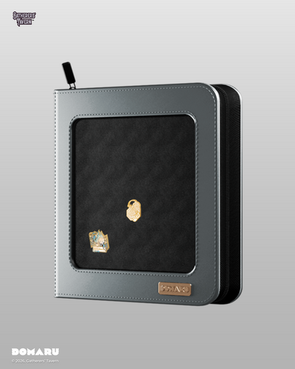 Gatherers' Tavern - DOMARU 12-Pocket DECO PIN BINDER: Sacred Beasts: White Arbiter