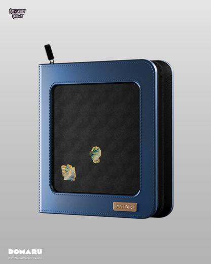 Gatherers' Tavern - DOMARU 12-Pocket DECO PIN BINDER: Sacred Beasts: Azure Sovereign