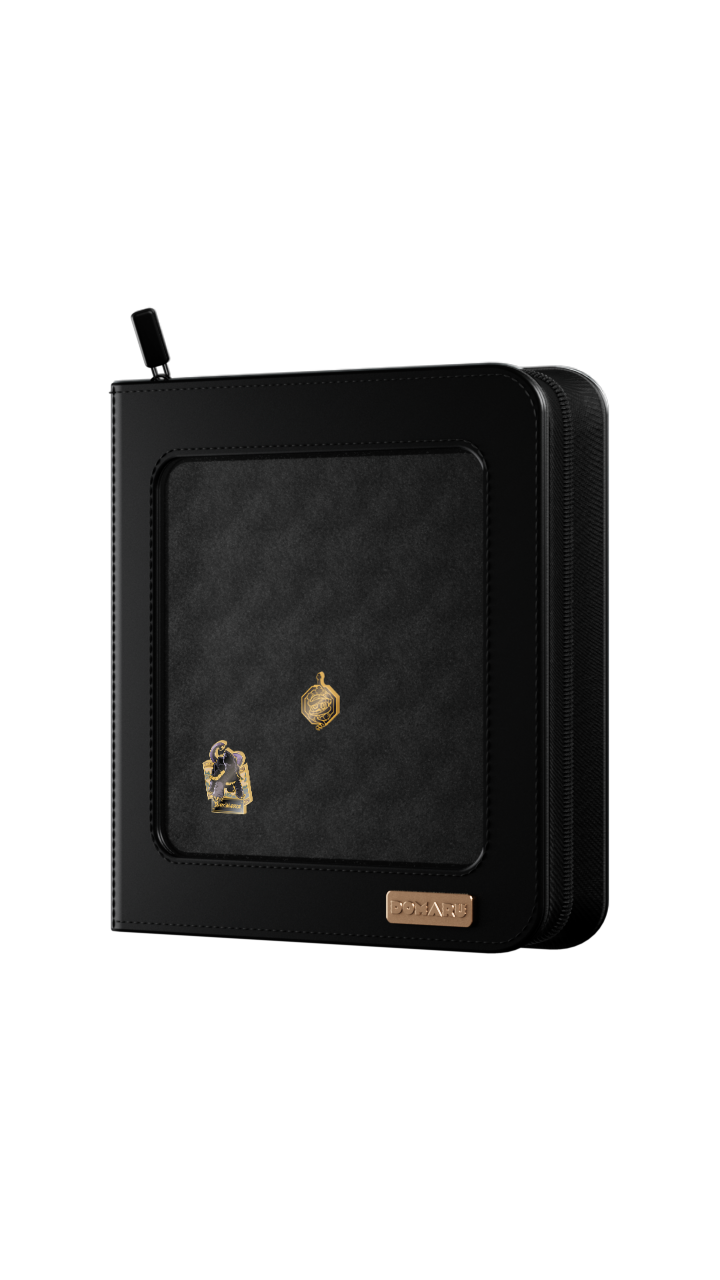 Gatherers' Tavern - DOMARU 12-Pocket DECO PIN BINDER: Sacred Beasts: Dark Warrior