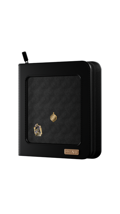 Gatherers' Tavern - DOMARU 12-Pocket DECO PIN BINDER: Sacred Beasts: Dark Warrior