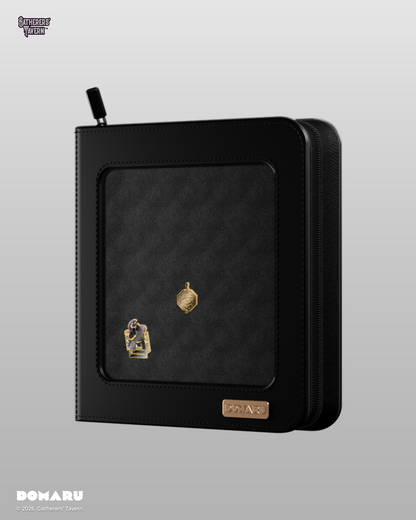 Gatherers' Tavern - DOMARU 12-Pocket DECO PIN BINDER: Sacred Beasts: Dark Warrior