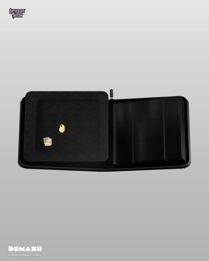Gatherers' Tavern - DOMARU 12-Pocket DECO PIN BINDER: Sacred Beasts: White Arbiter