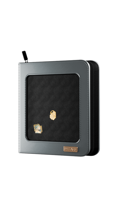 Gatherers' Tavern - DOMARU 12-Pocket DECO PIN BINDER: Sacred Beasts: White Arbiter