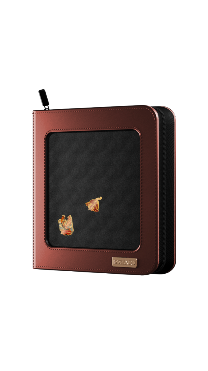 Gatherers' Tavern - DOMARU 12-Pocket DECO PIN BINDER: Sacred Beasts: Vermilion Radiance