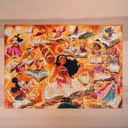 Disney Lorcana - Puzzle: Glimmers of the Realm: Amber