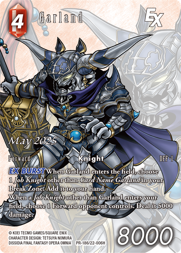Final Fantasy TCG May 186 - EN (Garland)