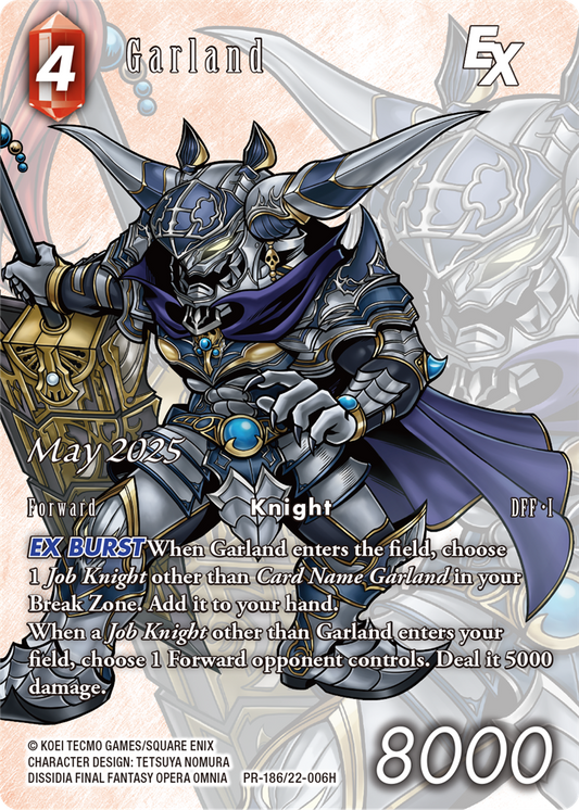 Final Fantasy TCG May 186 - EN (Garland)