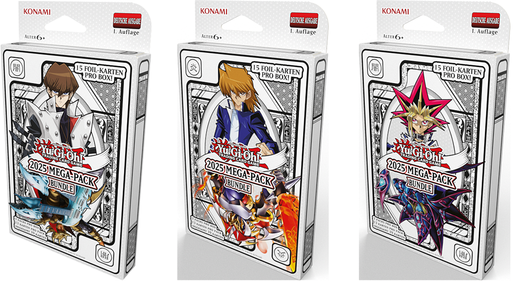 YGO - 2025 Mega Packs Bundle - Tuckbox - DE