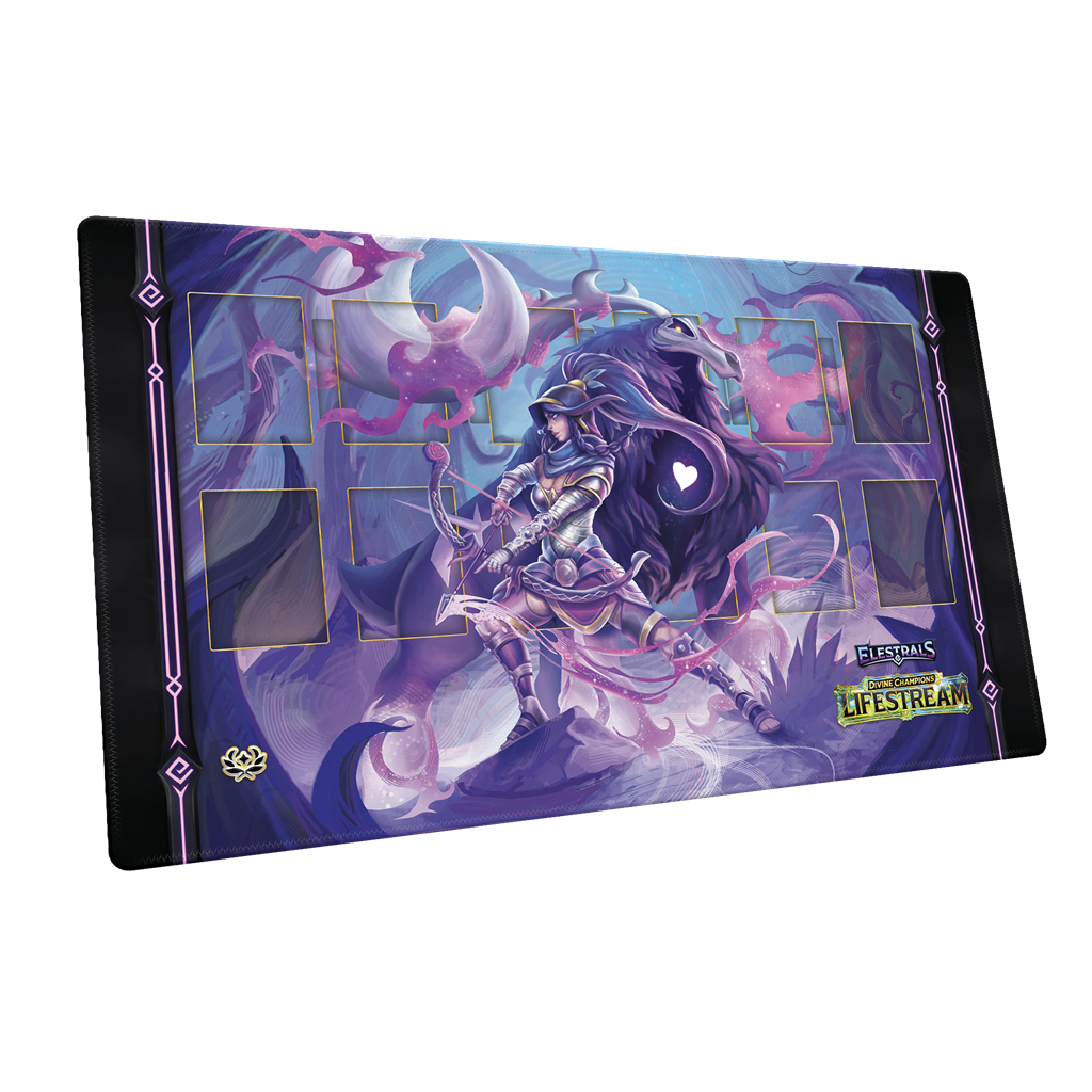 Elestrals - Lifestream Posthumoose Champion of Artemis Playmat