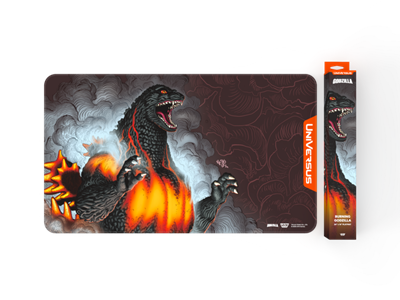 UniVersus CCG: Godzilla: Reign Of Kaiju Playmat - Burning Godzilla